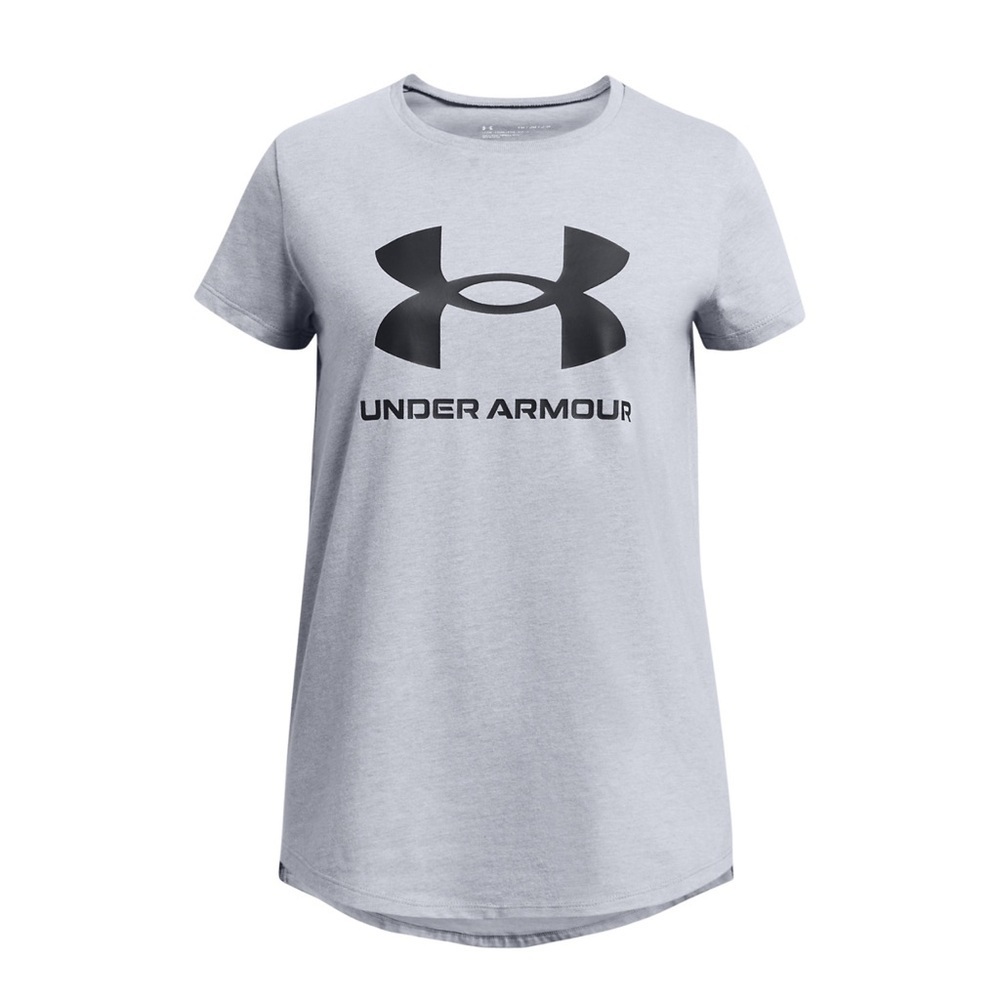Under Armour Gray Short Sleeve Tee with Logo